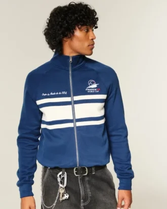 1998 FIFA World Cup France Grafik-Fleece-Trainingsjacke