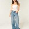 Allover-Spitzen-Tube-Top