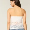 Allover-Spitzen-Tube-Top