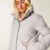 Allwetter-Daunenjacke mit Kunstfellfutter Allwetter-Daunenjacke mit Kunstfellfutter