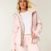 Allwetterjacke mit Kunstfellfutter