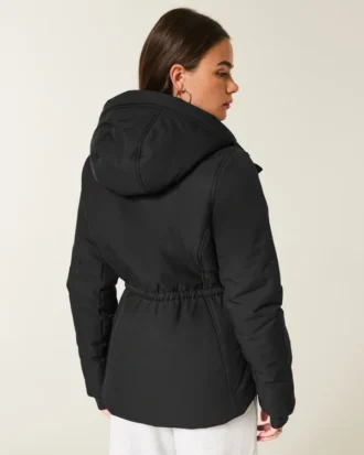 Allwetterjacke mit Kunstfellfutter