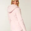 Allwetterjacke mit Kunstfellfutter