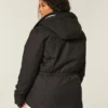 Allwetterjacke mit Kunstfellfutter