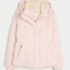 Allwetterjacke mit Kunstfellfutter