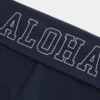 Aloha Graphic Foldover Waist Flare Pants Aloha Graphic Foldover Waist Flare Pants