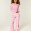 Always Cozy Hose mit weitem Bein