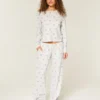 Always Cozy Hose mit weitem Bein