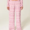 Always Cozy Hose mit weitem Bein