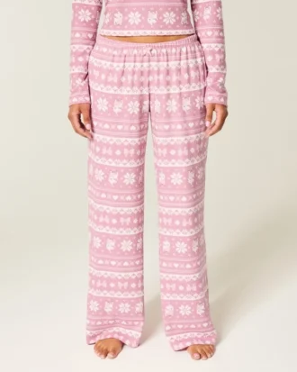 Always Cozy Hose mit weitem Bein