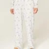 Always Cozy Hose mit weitem Bein
