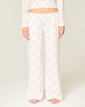 Always Cozy Hose mit weitem Bein