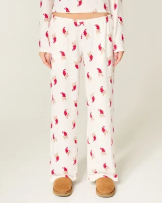Always Cozy Hose mit weitem Bein