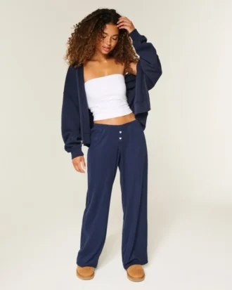 Always Cozy Pointelle Boxershorts mit weitem Bein