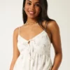 Asymmetrisches Chiffon-Minikleid Asymmetrisches Chiffon-Minikleid