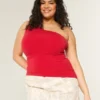Asymmetrisches One-Shoulder-Top Asymmetrisches One-Shoulder-Top