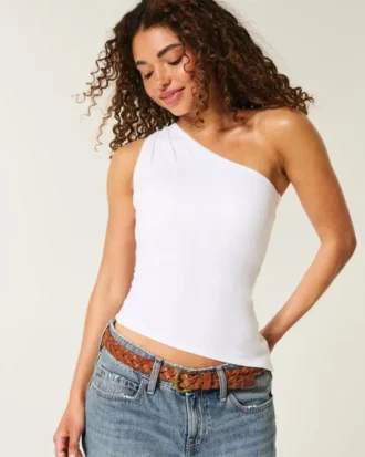 Asymmetrisches One-Shoulder-Top