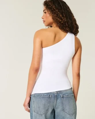 Asymmetrisches One-Shoulder-Top