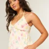 Babydoll-Minikleid mit Kordelverzierung Babydoll-Minikleid mit Kordelverzierung