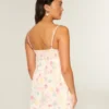 Babydoll-Minikleid mit Kordelverzierung Babydoll-Minikleid mit Kordelverzierung