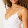 Babydoll-Minikleid mit Kordelverzierung Babydoll-Minikleid mit Kordelverzierung