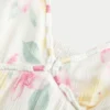 Babydoll-Minikleid mit Kordelverzierung Babydoll-Minikleid mit Kordelverzierung