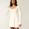 Babydoll-Pullover-Minikleid Babydoll-Pullover-Minikleid