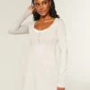 Babydoll-Pullover-Minikleid Babydoll-Pullover-Minikleid