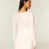 Babydoll-Pullover-Minikleid Babydoll-Pullover-Minikleid