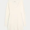 Babydoll-Pullover-Minikleid Babydoll-Pullover-Minikleid