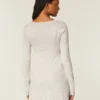 Babydoll-Pullover-Minikleid Babydoll-Pullover-Minikleid