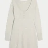 Babydoll-Pullover-Minikleid Babydoll-Pullover-Minikleid
