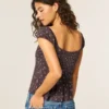 Babydoll-Top mit Schulterausschnitt Babydoll-Top mit Schulterausschnitt