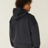 Baggy Cinch Studded New York City Graphic Hoodie Baggy Cinch Studded New York City Graphic Hoodie