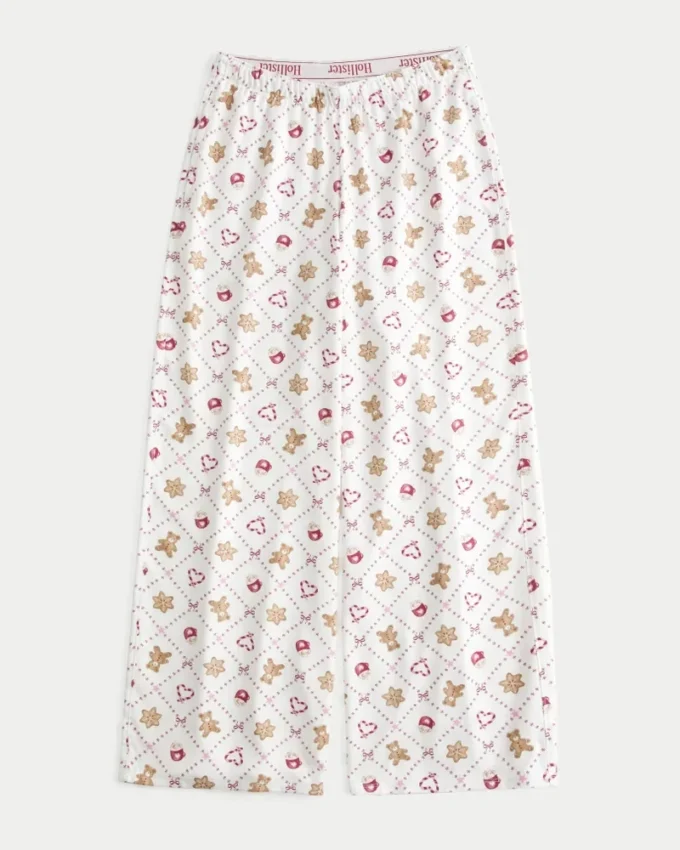 Baggy-Flanellhose
