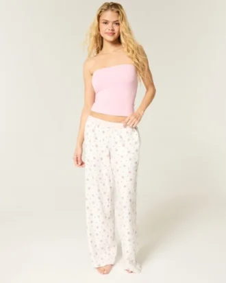 Baggy-Flanellhose