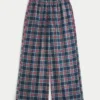 Baggy-Flanellhose