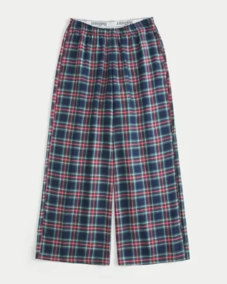 Baggy-Flanellhose