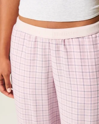 Baggy-Flanellhose