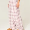 Baggy-Flanellhose