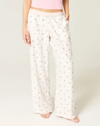 Baggy-Flanellhose