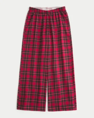 Baggy-Flanellhose