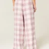Baggy-Flanellhose