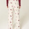 Baggy-Flanellhose