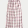 Baggy-Flanellhose