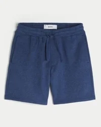 Baggy-Fleece-Shorts über dem Knie