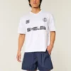 Baggy-Fußballshorts, mittellang
