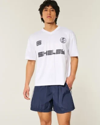Baggy-Fußballshorts, mittellang Baggy-Fußballshorts, mittellang