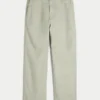 Baggy-Hose aus Leinenmischgewebe mit elastischem Bund Baggy-Hose aus Leinenmischgewebe mit elastischem Bund
