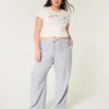 Baggy-Hose aus Leinenmischung zum Hineinschlüpfen Baggy-Hose aus Leinenmischung zum Hineinschlüpfen